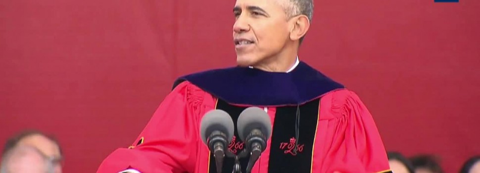 President Obama Tells Rutgers Students What Democracy Really Is