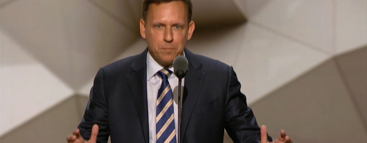 Gay Tech Billionaire Peter Thiel Endorses Donald Trump At Republican Convention