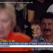 Orlando Shooter’s Father Lurks Behind Hillary Clinton At Florida Rally