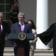After Swearing In Justice Gorsuch Gives A Speech From The Heart