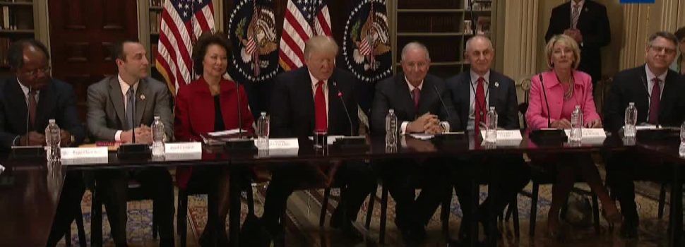 President Trump Meets With World Class Business Leaders
