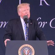President Trump Tells Students ‘Don’t Ever Quit’