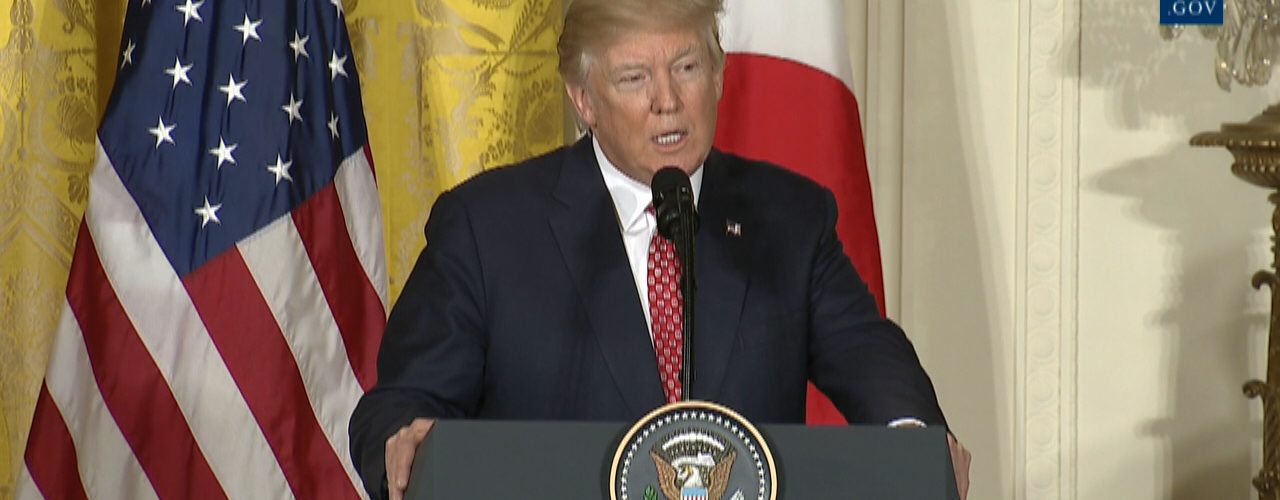 President Donald Trump and Prime Minister Shinzo Abe Take Questions