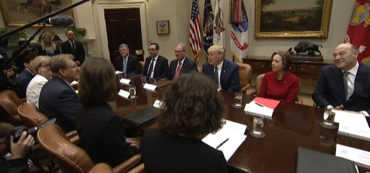 President Trump With CEOs of Small and Community Banks