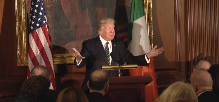 President Trump Speaks At The ‘Friends of Ireland’ Lunch