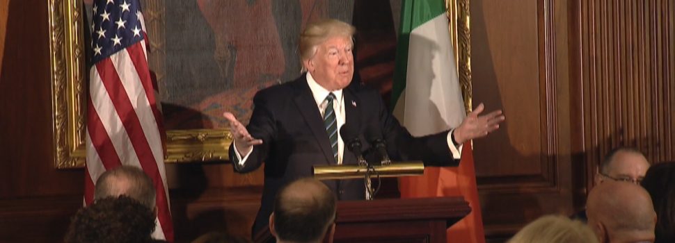 President Trump Speaks At The ‘Friends of Ireland’ Lunch
