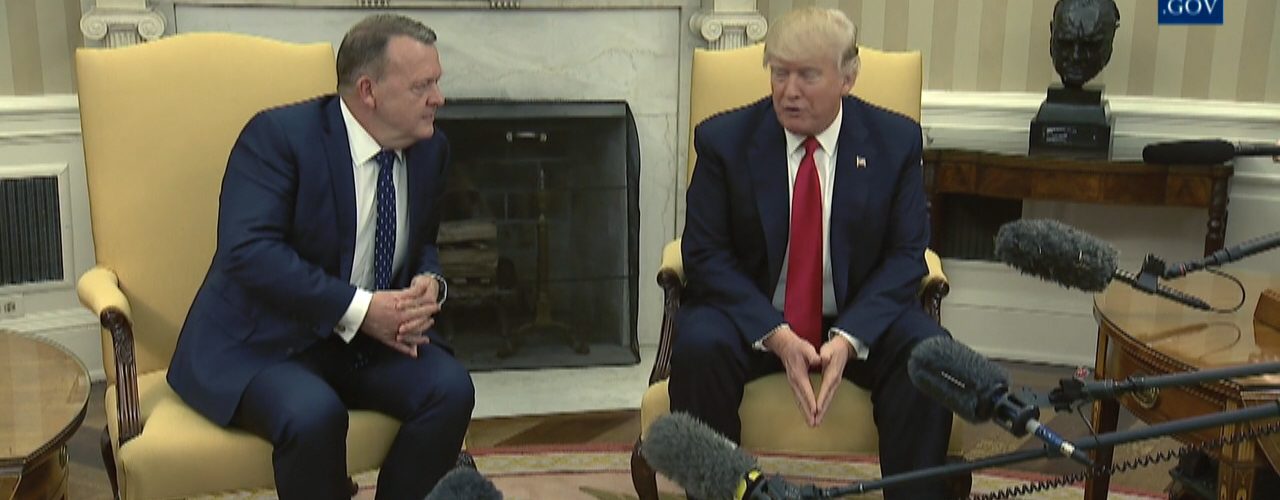 President Trump Meets with Prime Minister Rasmussen