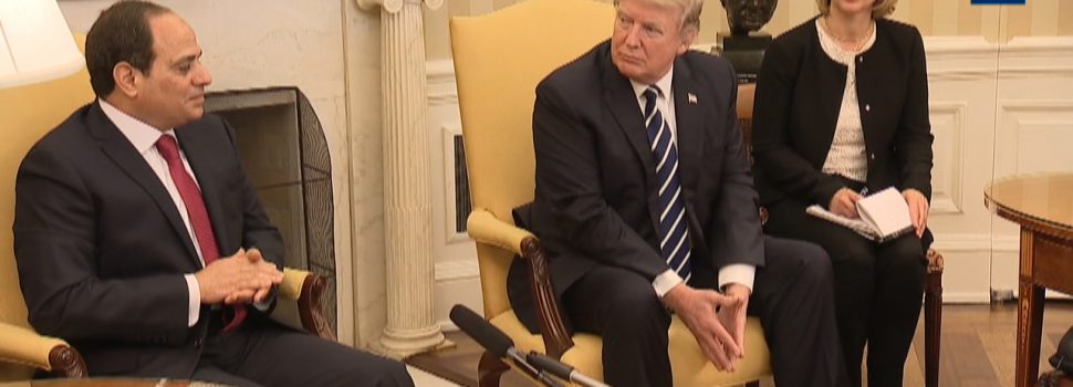 President Trump Says The President of Egypt Is Doing “A Fantastic Job”