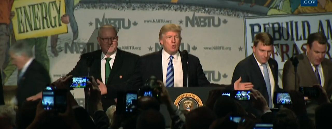 President Trump Exclaims “It’s Time We Had A Builder In The White House”