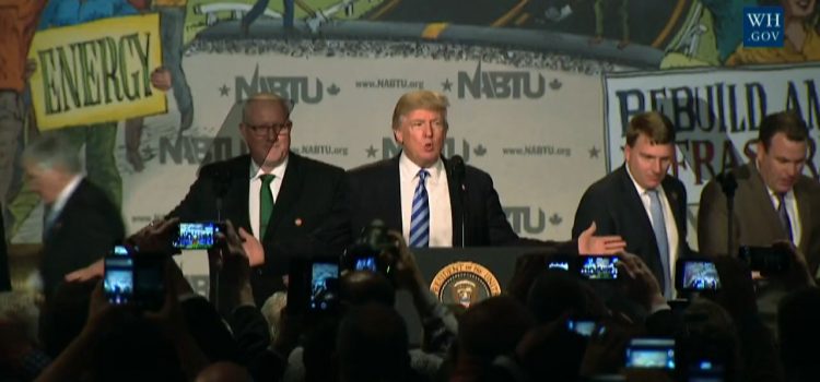 President Trump Exclaims “It’s Time We Had A Builder In The White House”