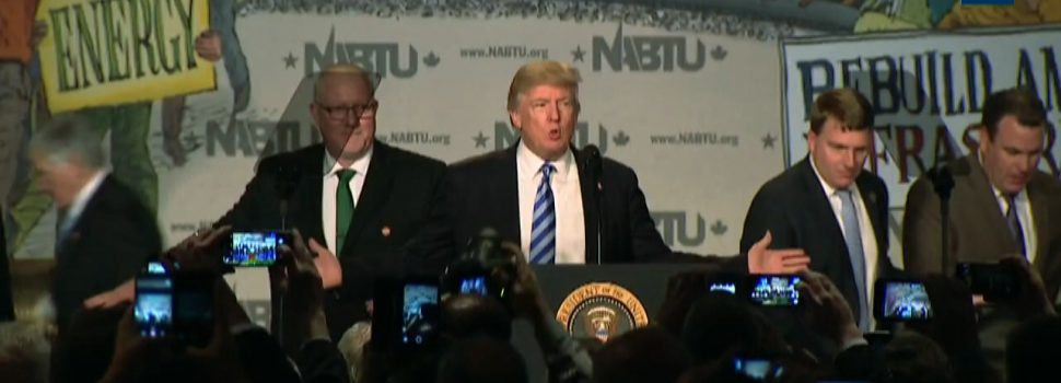 President Trump Exclaims “It’s Time We Had A Builder In The White House”