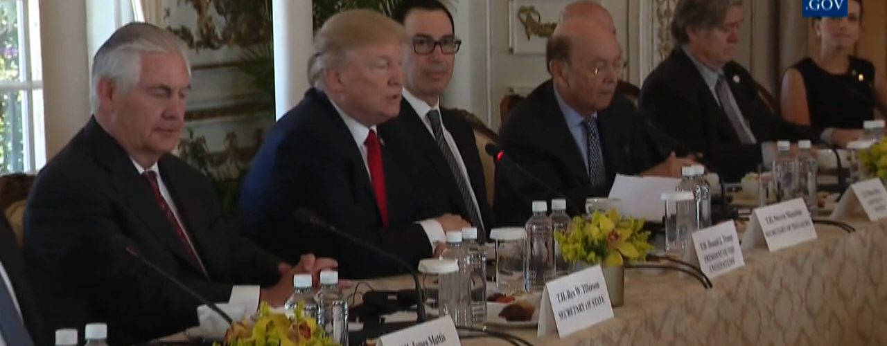 President Trump Leads A Bilateral Meeting with President Xi Jinping of China