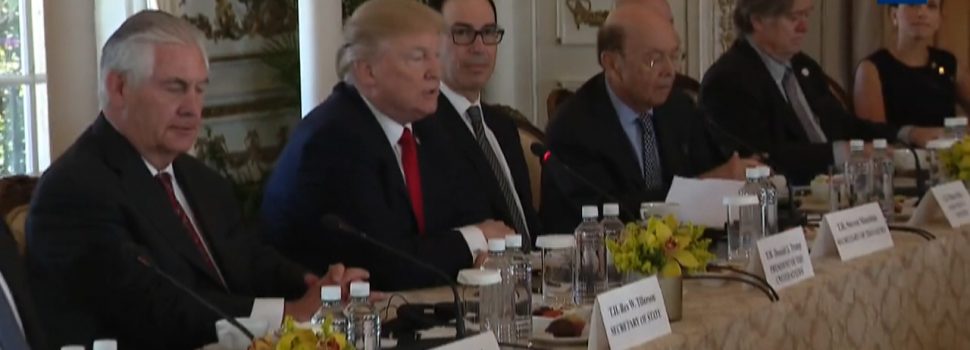 President Trump Leads A Bilateral Meeting with President Xi Jinping of China