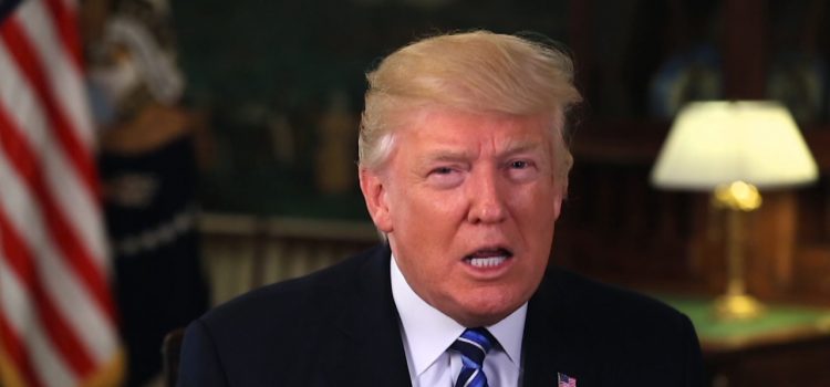 President Trump Speaks On Job Killing Laws In Weekly Address