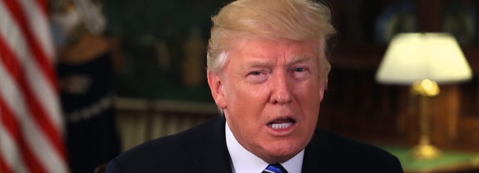 President Trump Speaks On Job Killing Laws In Weekly Address