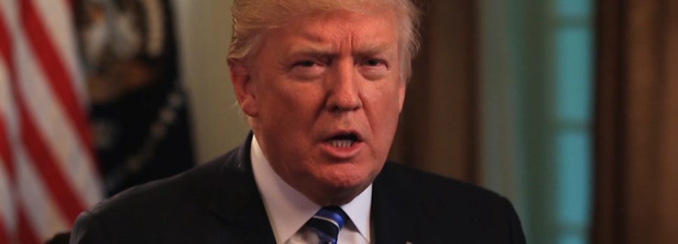 President Trump Moves Past Controversy In His Weekly Address