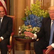 President Trump Meets With Egypt President Abdel Fattah el-Sisi In Saudi Arabia