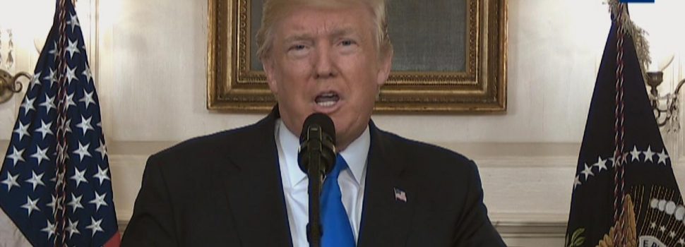 President Trump Addresses Attack On Congress