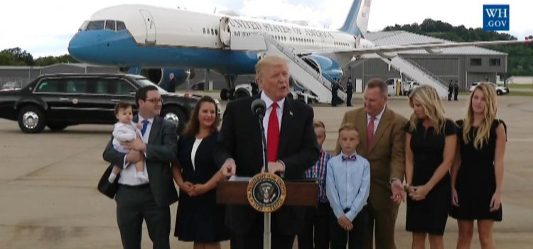 President Trump Addresses Health Care and Rips Obamacare