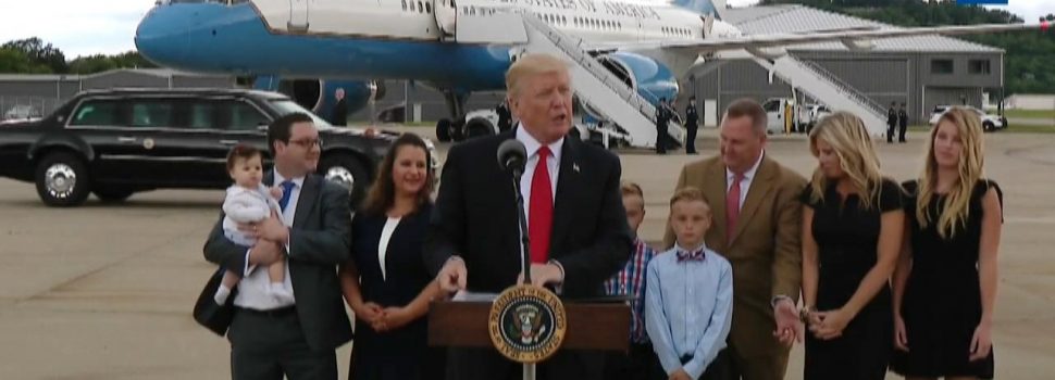 President Trump Addresses Health Care and Rips Obamacare