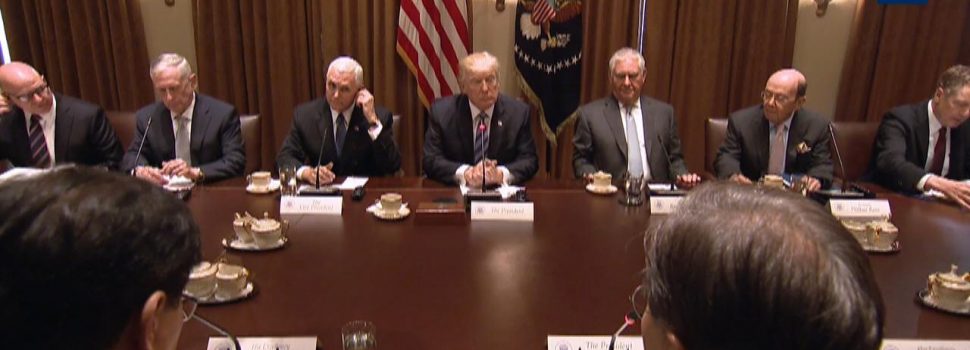 President Trump Holds Bilateral Meeting With South Korea