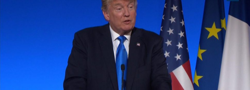 President Trump Indicates New Thinking With Paris Accord