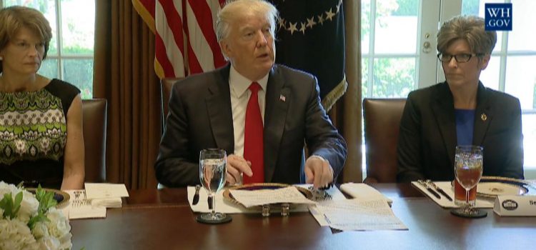 President Trump Invites Senators To Lunch