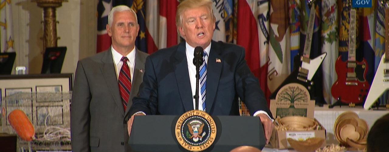 President Trump Makes A Pledge To American Workers and Businesses