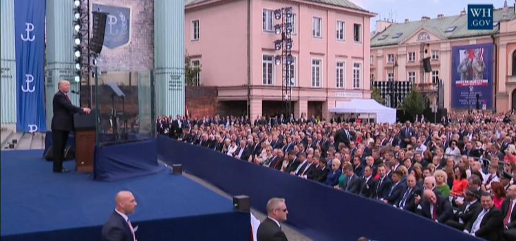 President Trump Reaffirms NATO Commitment and Article 5 In Poland