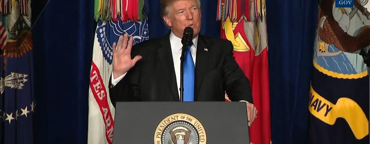 President Trump Speaks About Unity And Against Racism And Bigotry