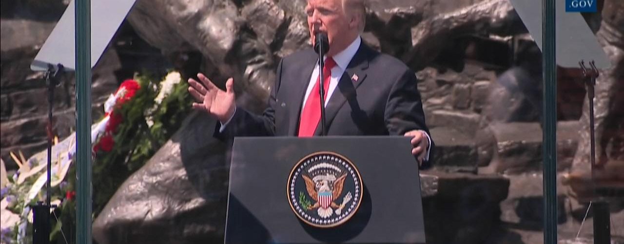 President Trump Speaks Out Against Russian Interference and Radical Islamic Terrorism