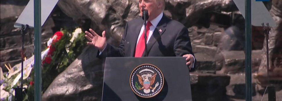 President Trump Speaks Out Against Russian Interference and Radical Islamic Terrorism