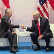 President Trump Stengthens Ties With Singapore And Their Prime Minister
