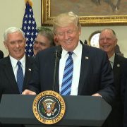 President Trump Announces And Signs The Space Council Executive Order