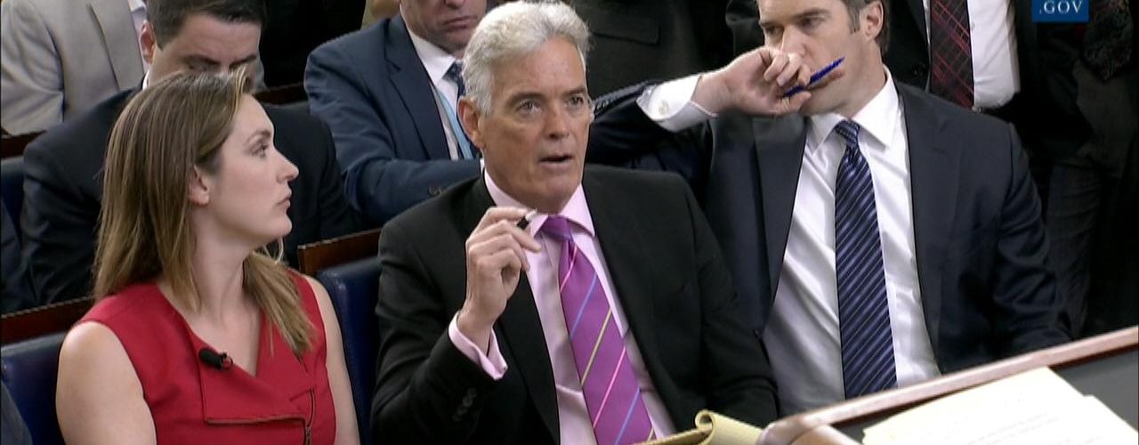 Sean Spicer Is Asked About Business Lawsuit Against President Trump