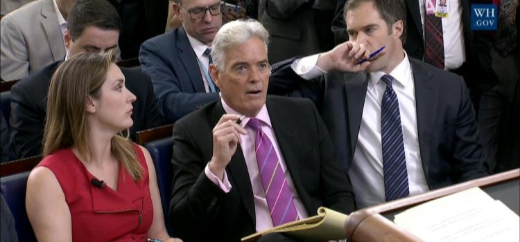 Sean Spicer Is Asked About Business Lawsuit Against President Trump