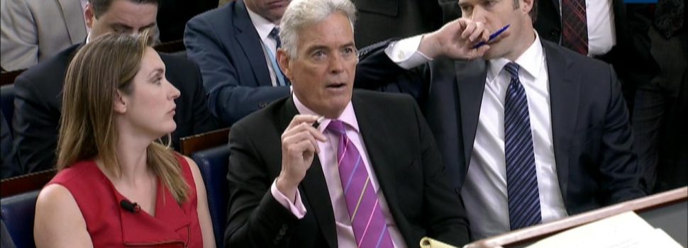 Sean Spicer Is Asked About Business Lawsuit Against President Trump