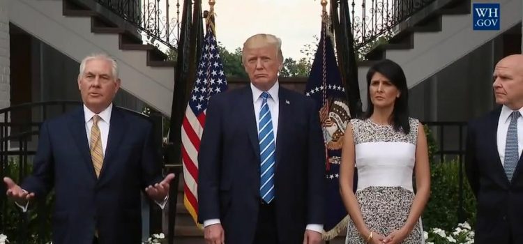 Trump and Tillerson Are On The Same Page