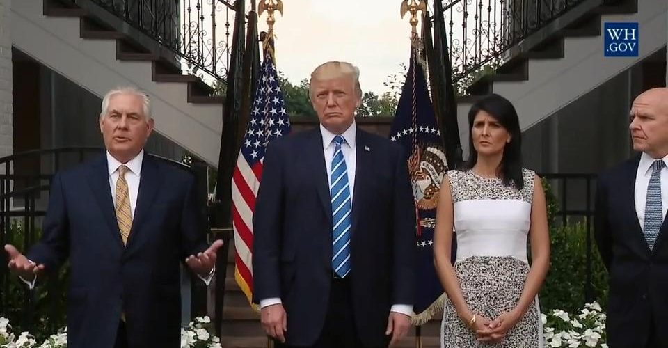 Trump and Tillerson Are On The Same Page