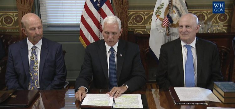 Vice President Pence Looks For Political Support From Philanthropists