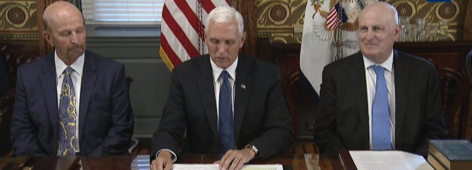 Vice President Pence Looks For Political Support From Philanthropists