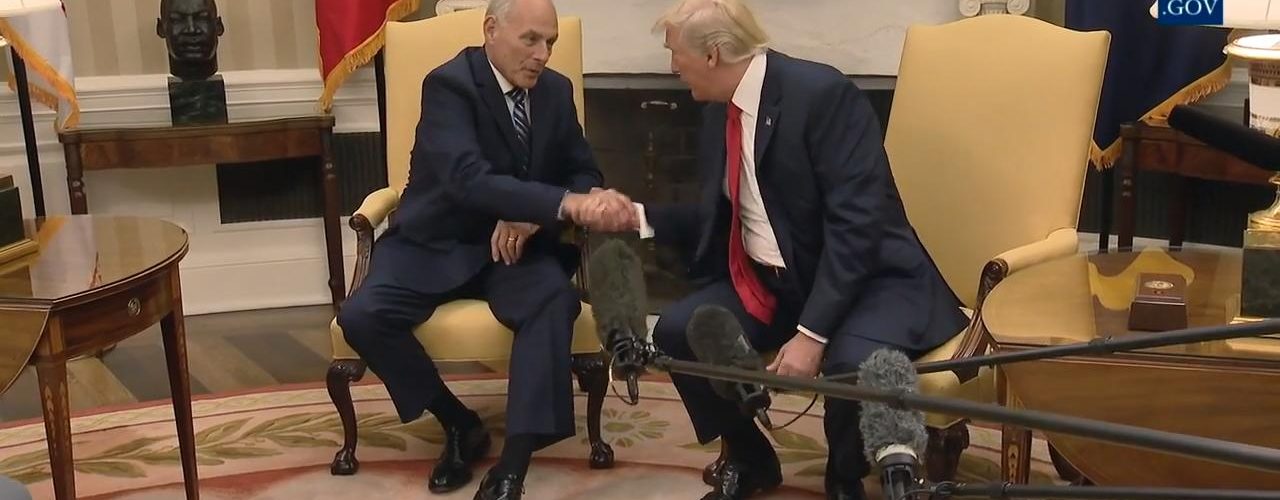 President Trump and New White House Chief of Staff