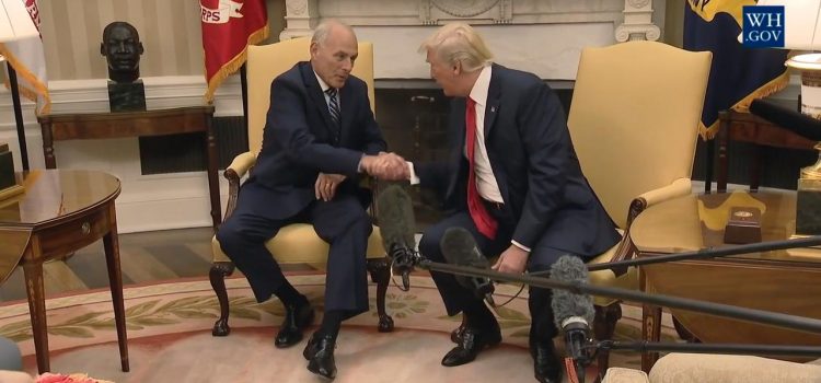President Trump and New White House Chief of Staff