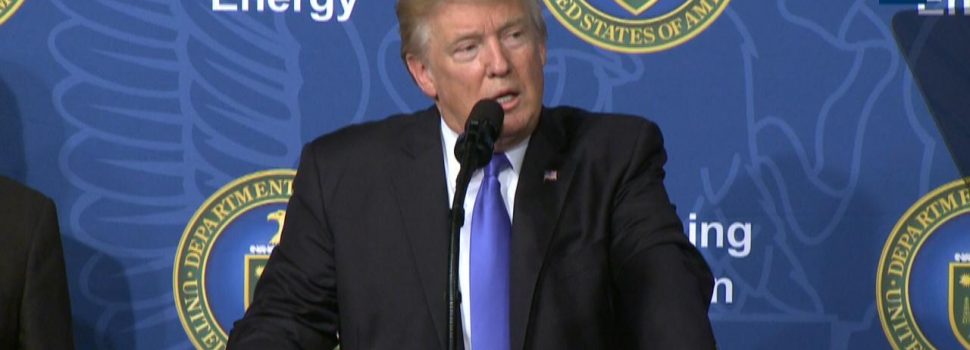 President Trump Makes A Statement At ‘Unleashing American Energy’ Event