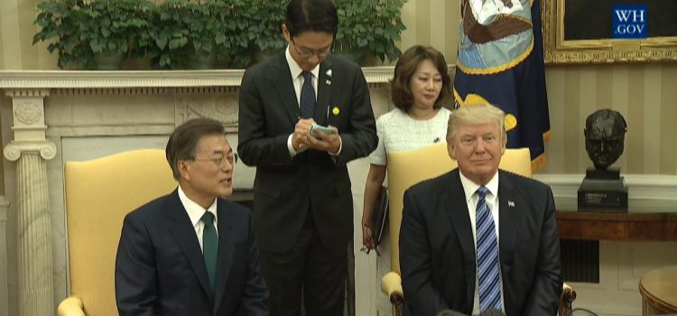 President Trump Meets With South Korean President