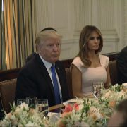 The President And First Lady Melania Trump State Dinner With South Korean President