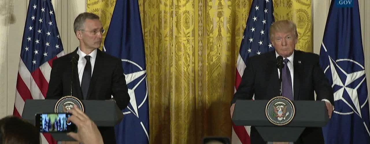 President Trump Declares His New Commitment To NATO