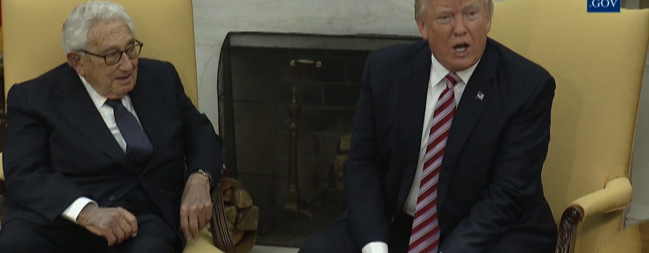 President Trump Meets Henry Kissinger After Firing FBI Director
