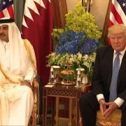 President Trump and The Emir of Qatar