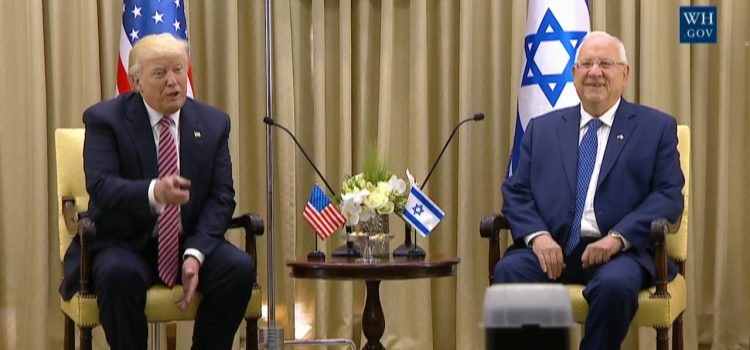 President Trump’s Warm Meeting With The President of Israel